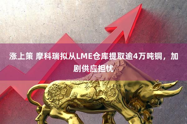 涨上策 摩科瑞拟从LME仓库提取逾4万吨铜，加剧供应担忧