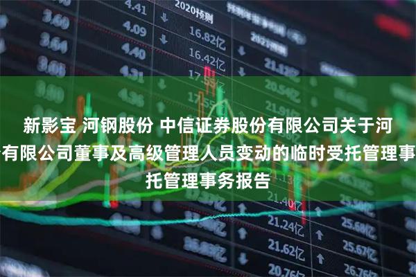新影宝 河钢股份 中信证券股份有限公司关于河钢股份有限公司董事及高级管理人员变动的临时受托管理事务报告